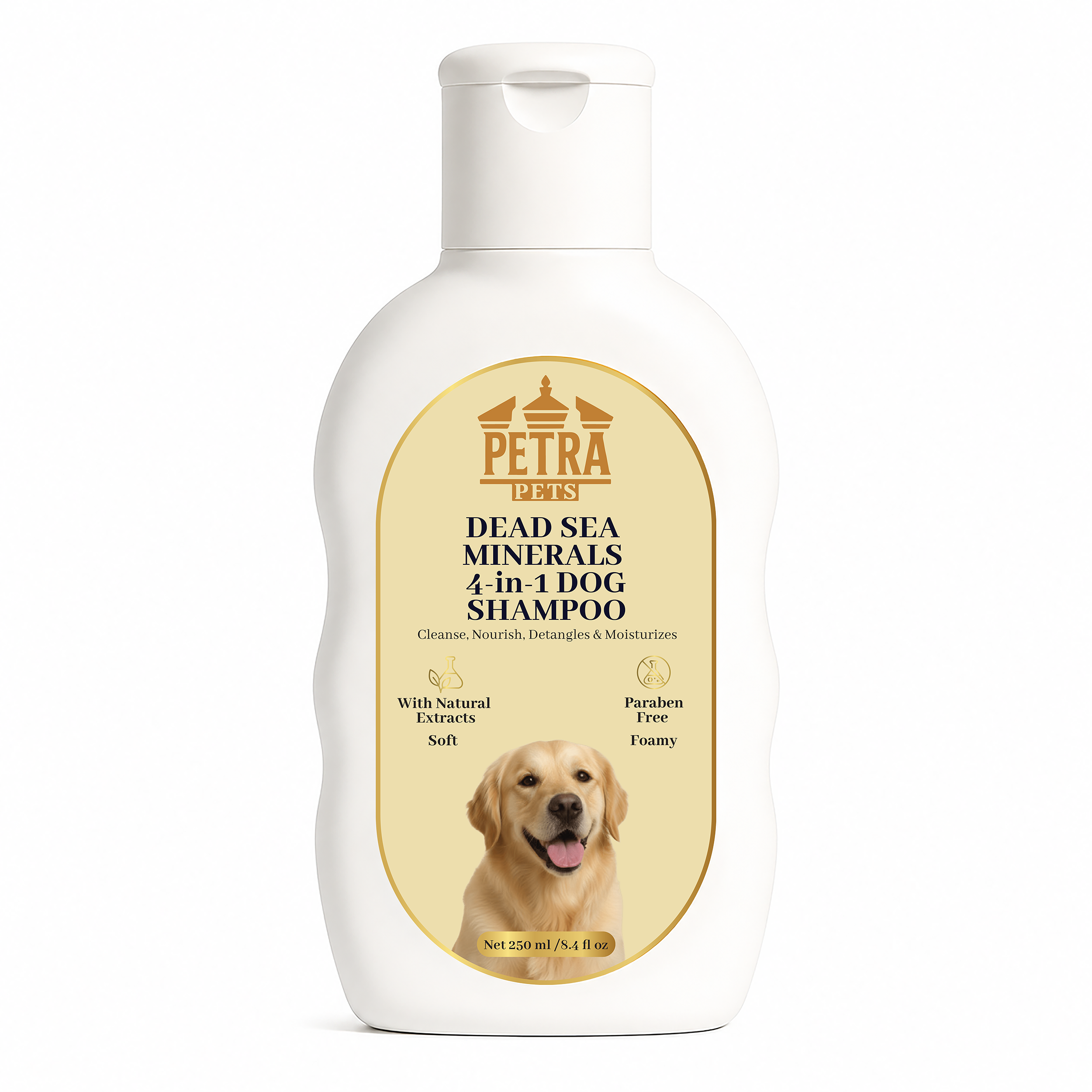 4-in-1 Dog Shampoo with Dead Sea Minerals