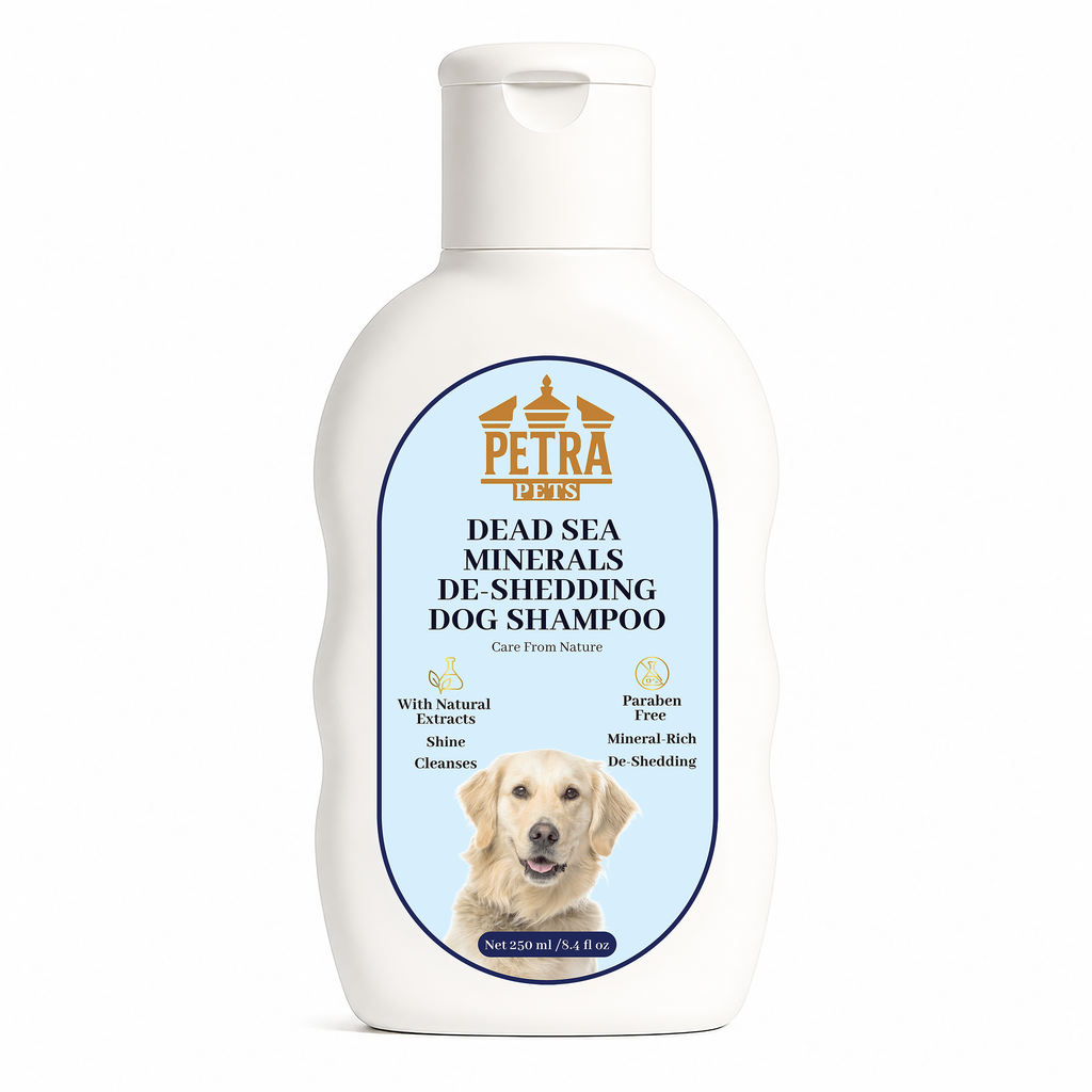 De-Shedding Dog Shampoo with Dead Sea Minerals